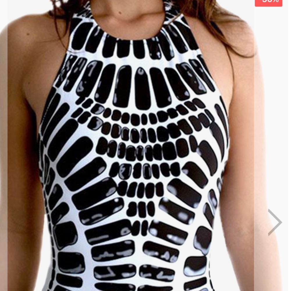 Tribal One Piece Swimsuit - NEW